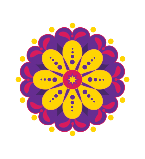 Rangoli Design Png Free Download