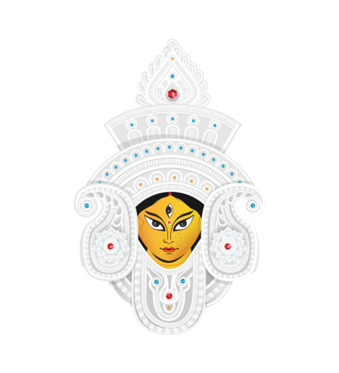Goddess Durga Face Png Free Download