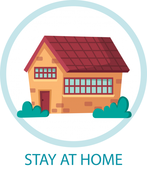 Stay at home Cartoon Png
