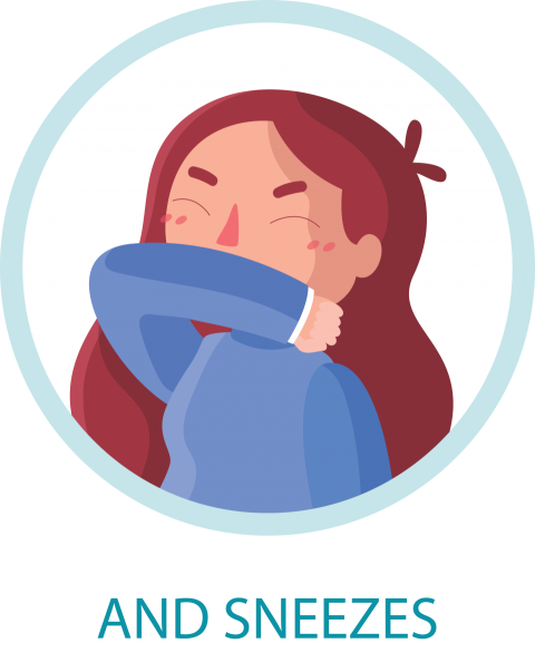 And Sneezes Cartoon Png