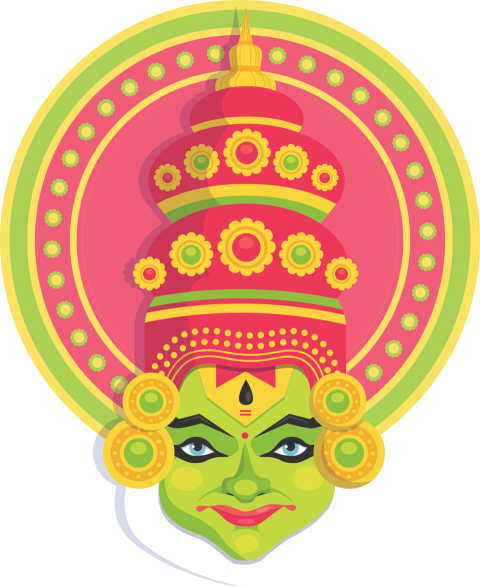 Onam Flat Greeting Design Template