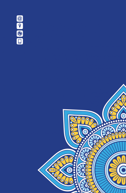 Blue Business Card Design Template