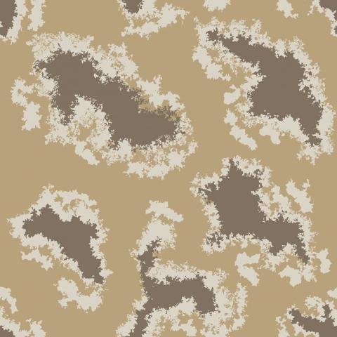 Camouflage Pattern Jungle Brown Parachute