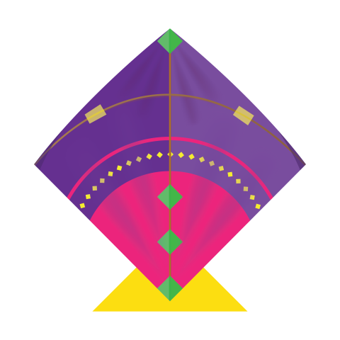 Colorful Kite Png Image