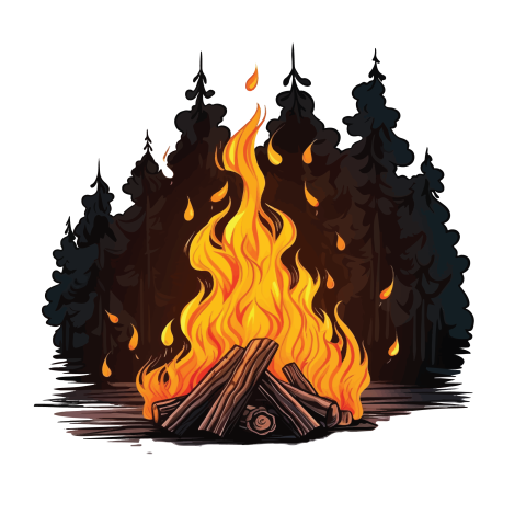 Bonfire Illustration Png