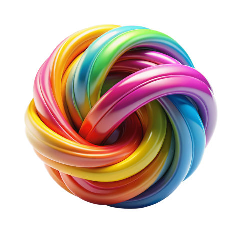 Abstract 3d shape png