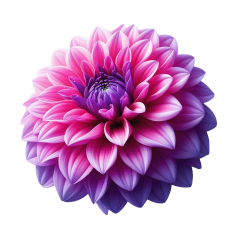 Beautiful Dahlia flower png