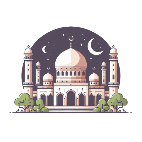 Mosque Illustration png