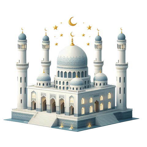 3d Mosque illustration png