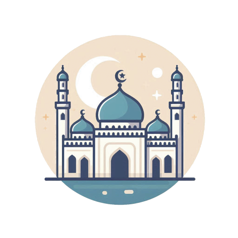 Mosque illustration png vector