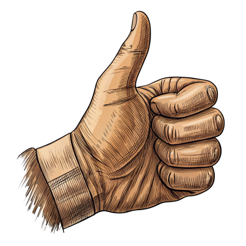 Hand gesture like png