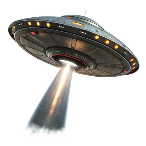 Flying ufo image png