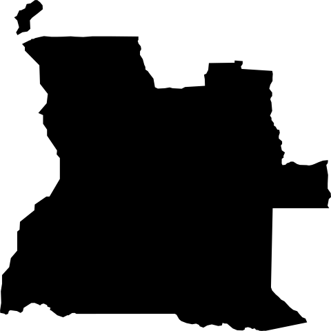 Angola Map Png Image