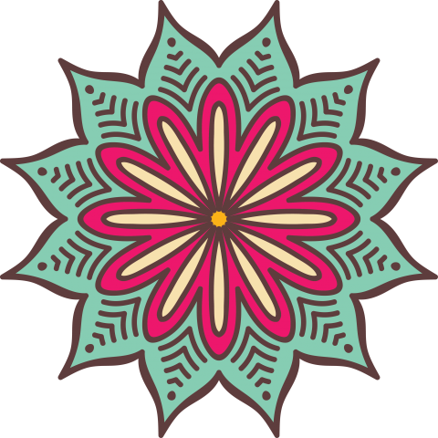 Floral Decorative Element Design