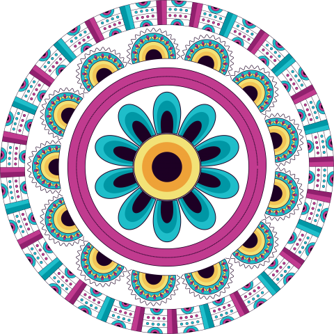 Floral Decorative Element Design