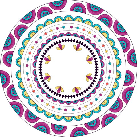 Floral Decorative Element Design