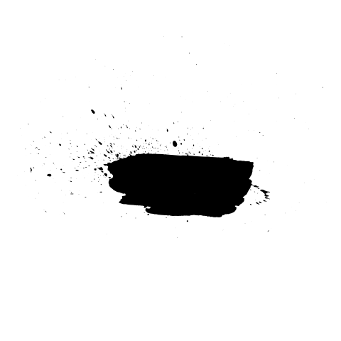 Transparent ink stain png