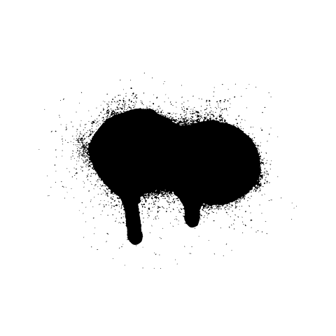 Spraypaint stain png
