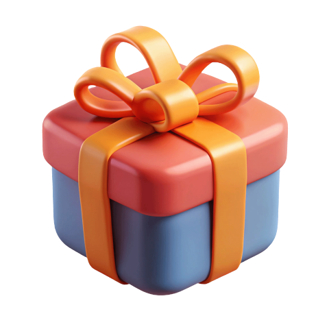 3D gift box png image