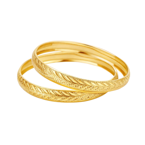Gold bangles png image