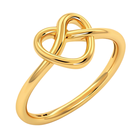 Love gold ring png image