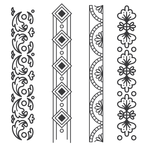 Png Decorative Border Elements Free Download