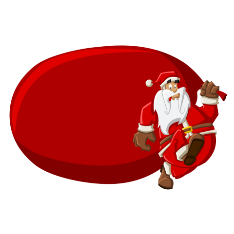 Christmas Santa Claus Png Banner Free Download