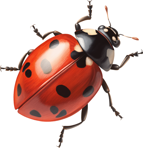 Ladybug beetle image png