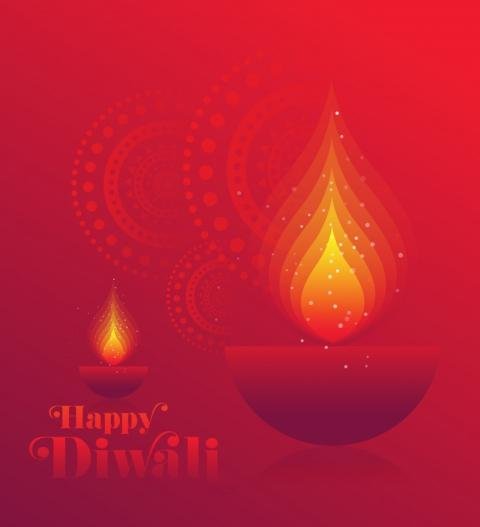 Happy Diwali Wishes Template