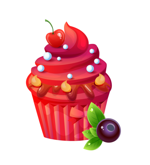 Vector Cupcake Png Free Download