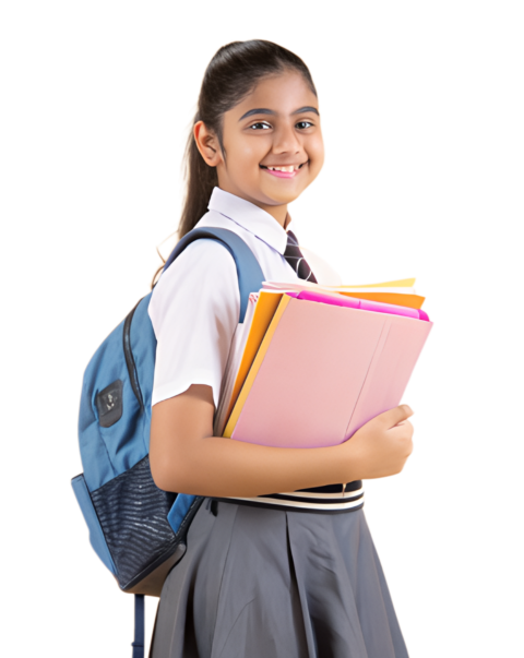 School girl student png image